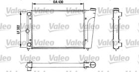 VALEO 883718 - RADIADOR 883718