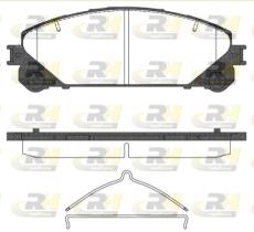 ROAD HOUSE 2131200 - JGO.PASTILLAS FRENO DEL.TOYOTA